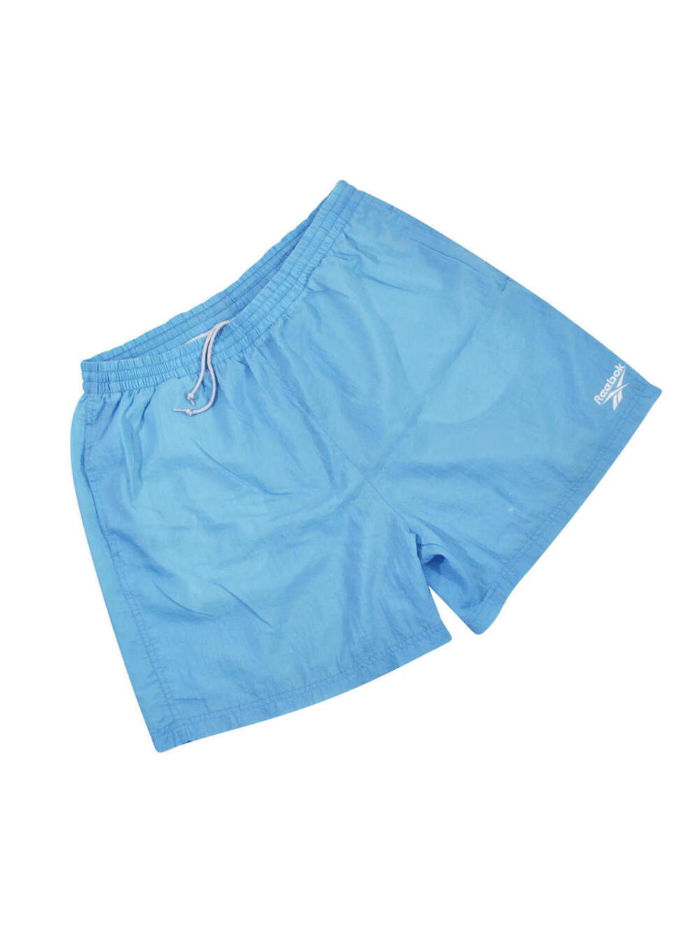 Vintage Reebok 90s Mens Swim Blue Swimsuit Size Large (35-36)
